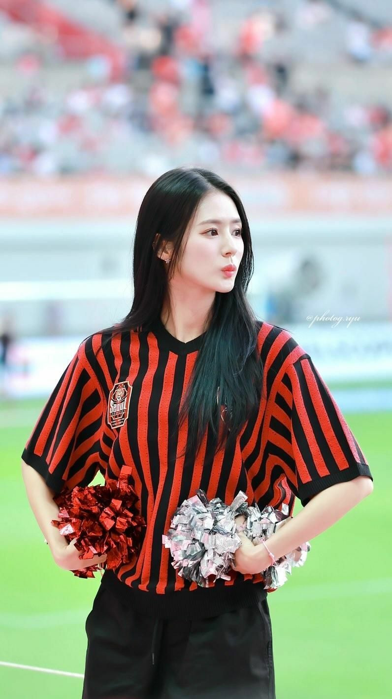 南韓啦啦隊女神朴騏良。（耐特行銷提供）