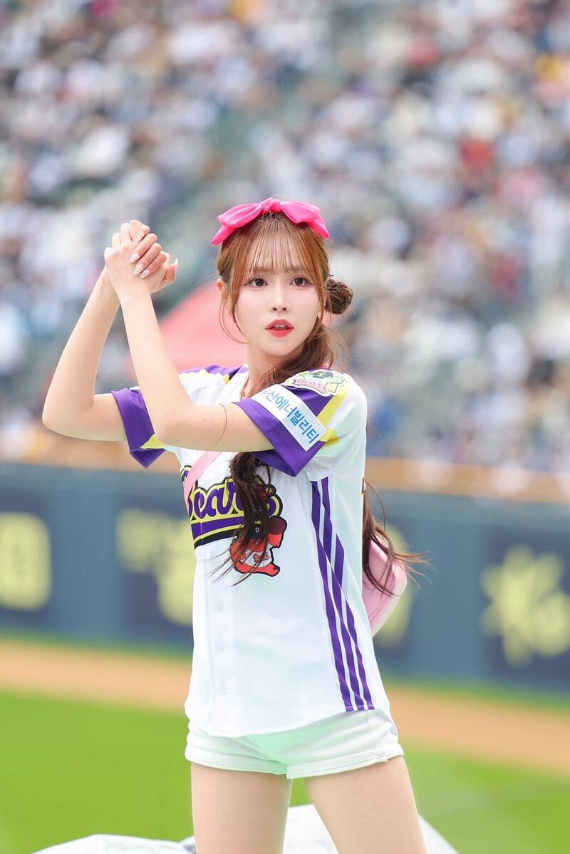 統一獅新韓援文慧真。（統一獅提供）