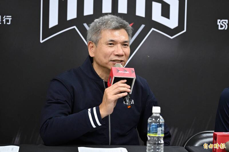 新北中信特攻總教練李逸驊。（資料照，記者陳逸寬攝）
