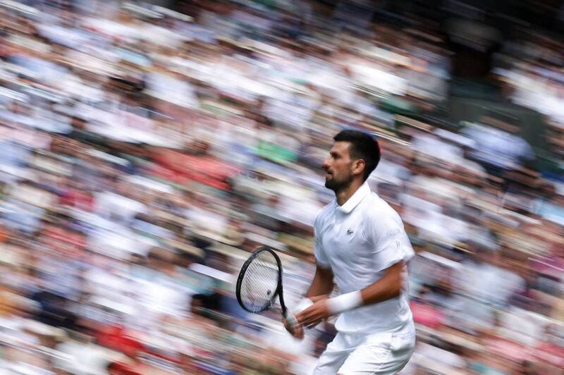 喬科維奇。（法新社）