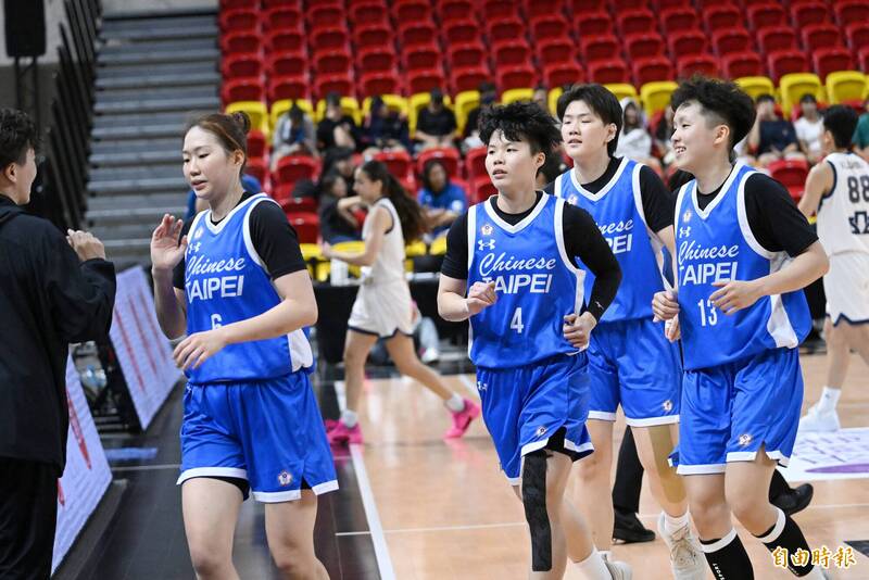 世大運培訓隊。（記者陳逸寬攝）