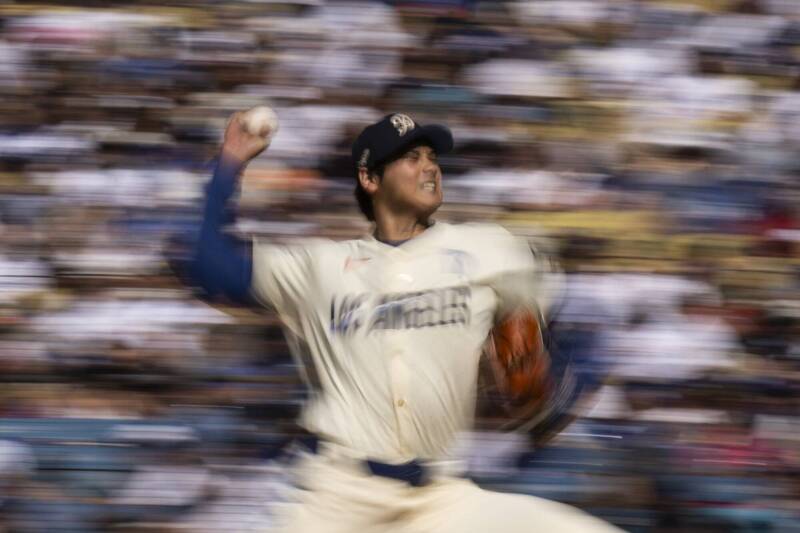 大谷翔平。（美聯社）