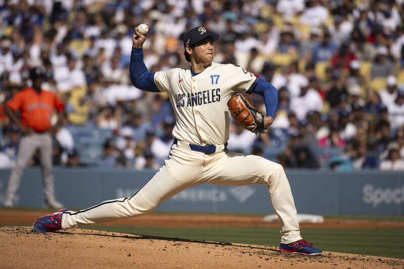 大谷翔平。（美聯社）