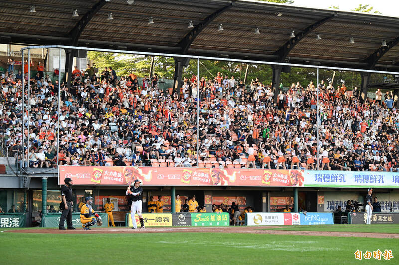統一獅未來兩周將無法使用台南球場。（資料照，記者李惠洲攝）