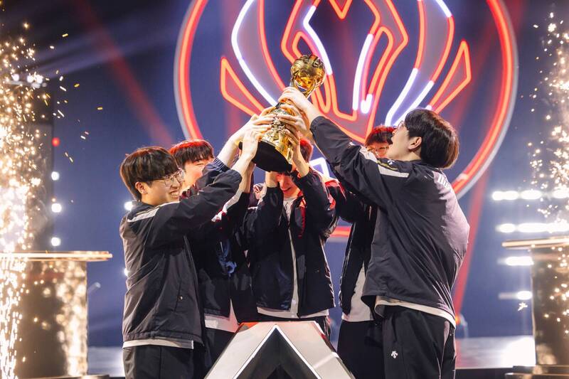 Gen.G逆轉T1奪冠，MSI季中邀請賽成功衛冕。（照片取自LoL Esports Taiwan官方臉書）