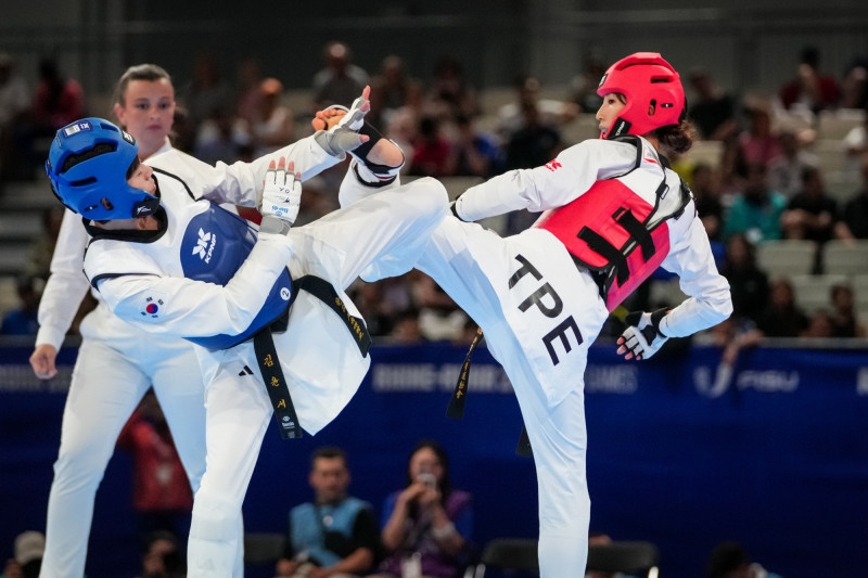 黃映瑄連兩屆世大運摘銀牌。（大專體總提供）