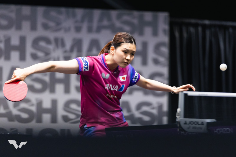 日本削球名將橋本帆乃香獲得橫濱冠軍賽外卡。（取自WTT官網）