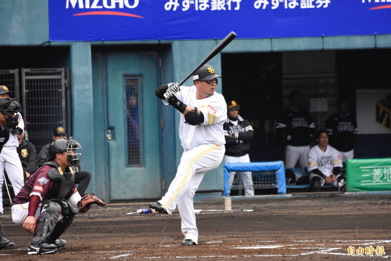 山川穗高。（資料照）