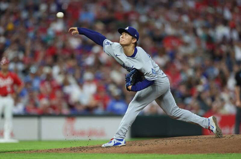 山本由伸。（法新社）