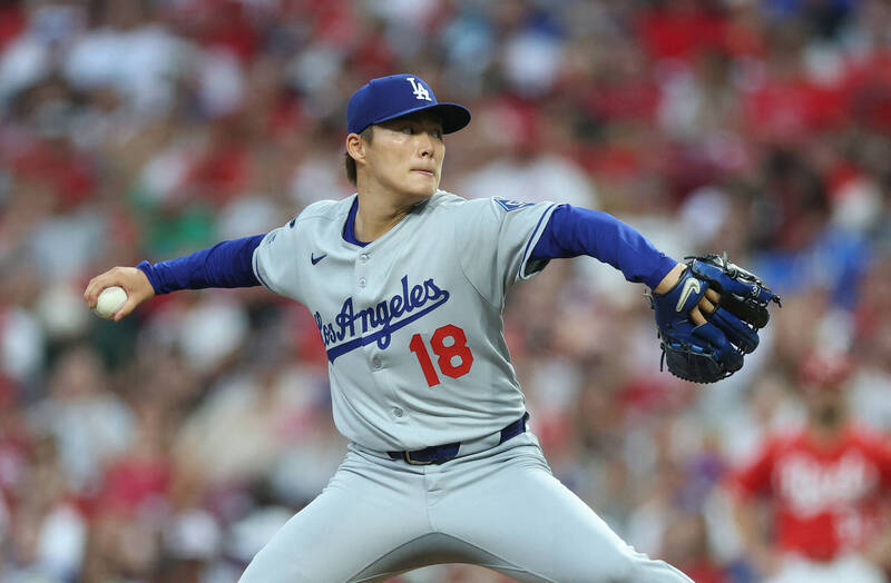 山本由伸。（法新社）