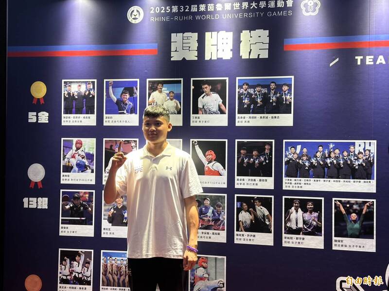 湯智鈞。（記者盧養宣攝）