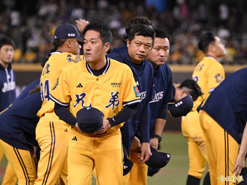 中信兄弟總教練平野惠一。（記者陳逸寬攝）
