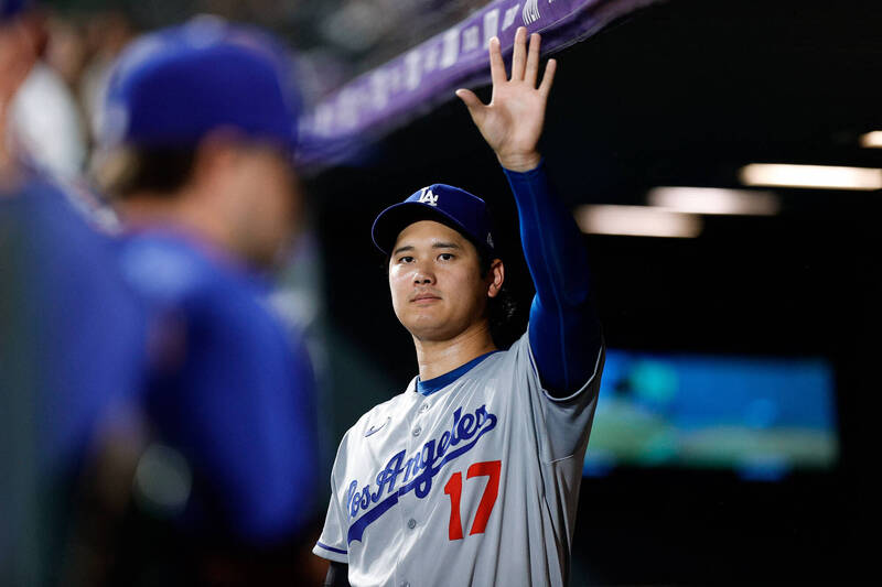 大谷翔平。（資料照，路透）