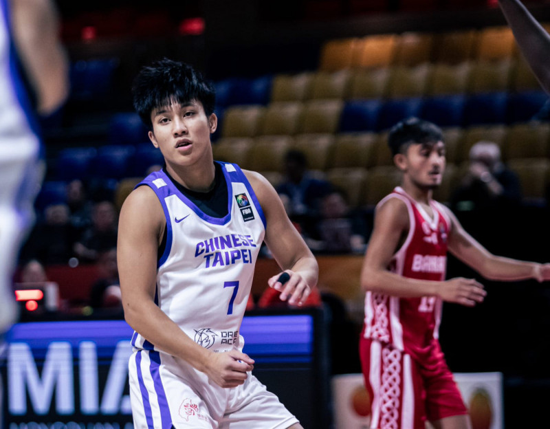 U16台灣男籃隊長王以勒。（取自FIBA官網）