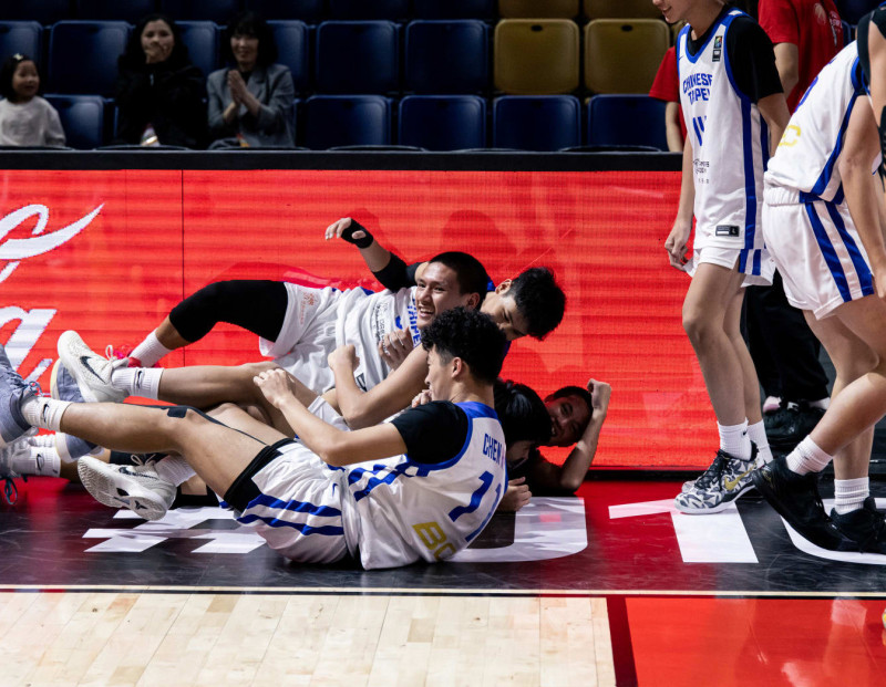 U16台灣男籃逆轉巴林。（取自FIBA官網）