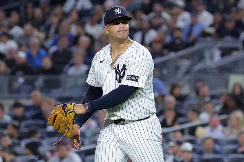 洋基投手克魯茲。（路透）