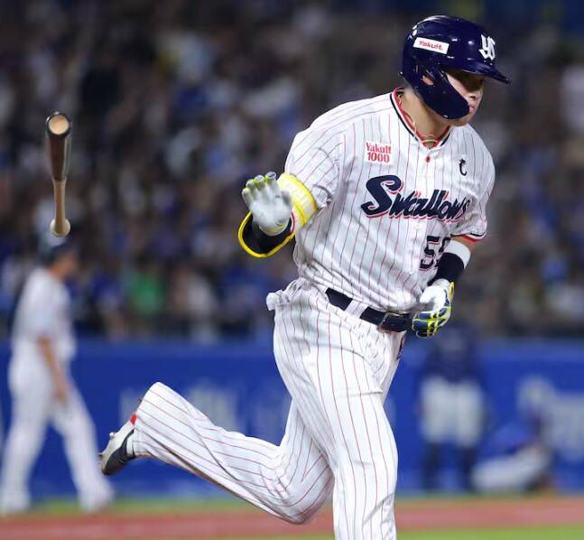 村上宗隆。（取自產經體育）