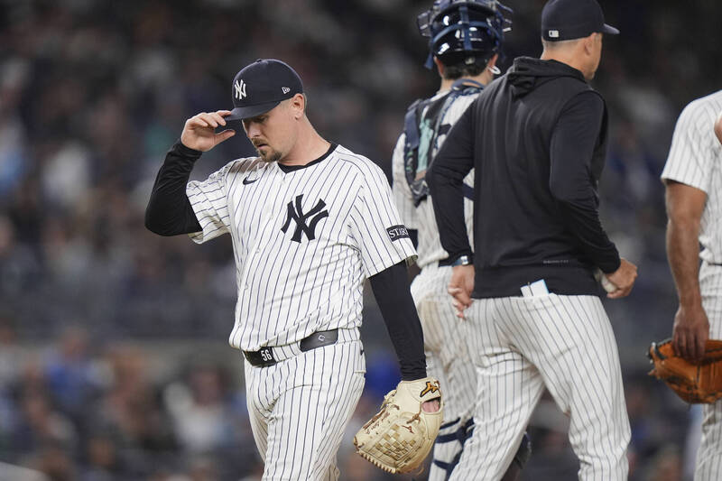 洋基投手小萊特。（美聯社）