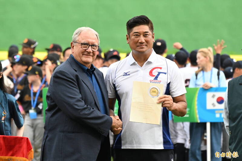 棒協理事長辜仲諒。（資料照，記者李惠洲攝）