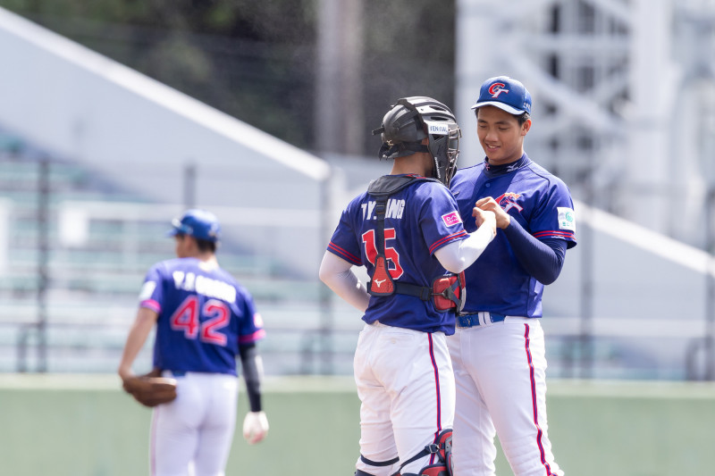 台灣隊先發投手劉任右。（棒協提供）