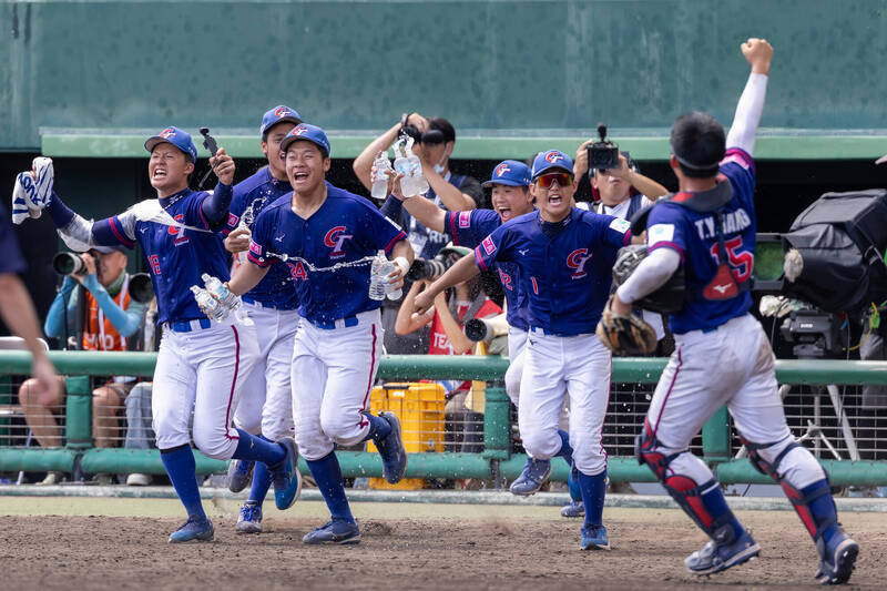 台灣隊復仇南韓勇奪季軍。（棒協提供）