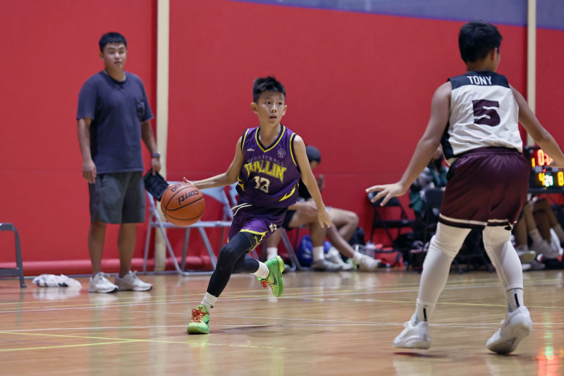 Ballin\' 頑球呂呈毅。（U19籃球聯盟提供）