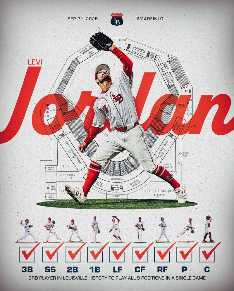 喬丹昨日在小聯盟上演「完全守備」。（圖片取自紅人3A官方X）