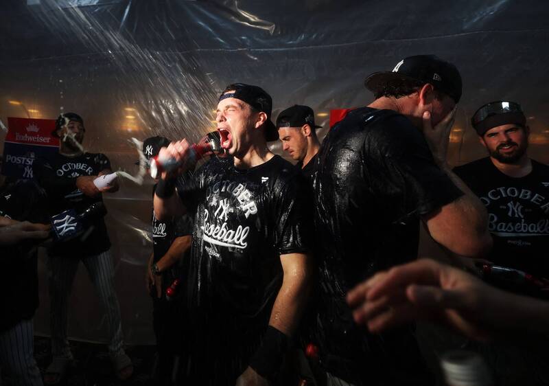 洋基3比2逆轉白襪確定晉級季後賽。（法新社）