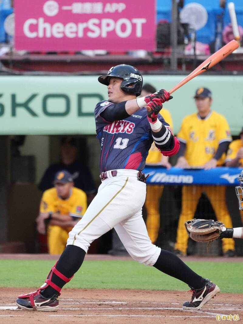 林泓育。（記者陳逸寬攝）