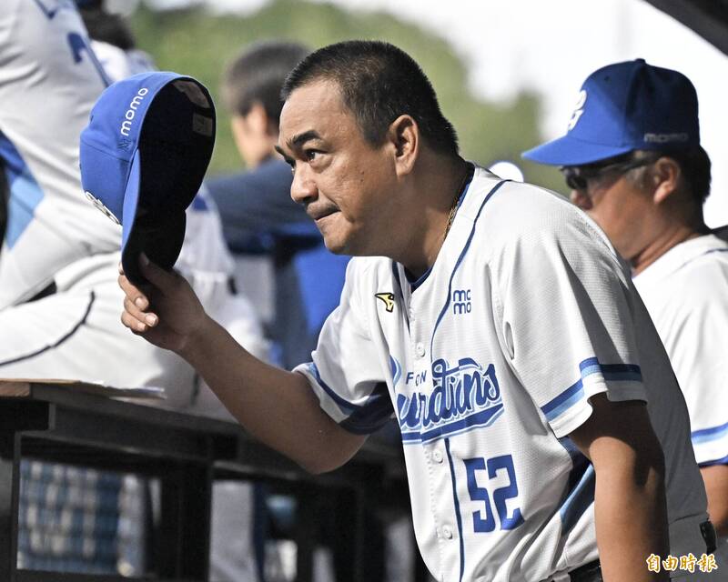 陳金鋒。（記者塗建榮攝）