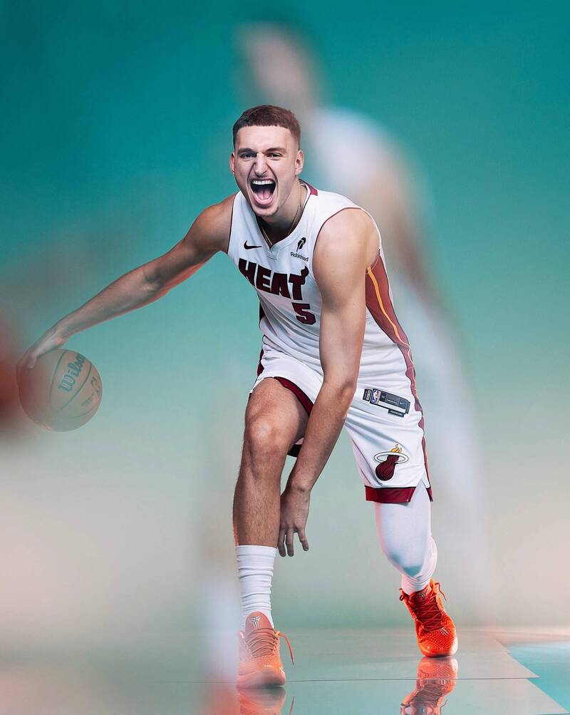 約維奇與熱火簽下4年保障6240萬美元合約。（資料照，法新社）