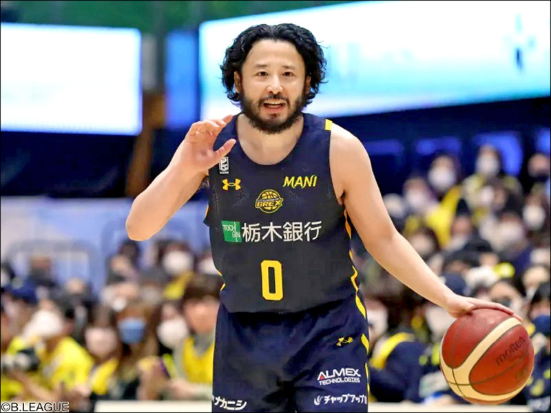 剛滿45歲、效力於B1聯盟宇都宮隊的田臥勇太隨隊來台參賽。
（取自B1聯盟官網）