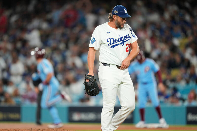 克蕭2局掉5分有4分責失分。（美聯社）