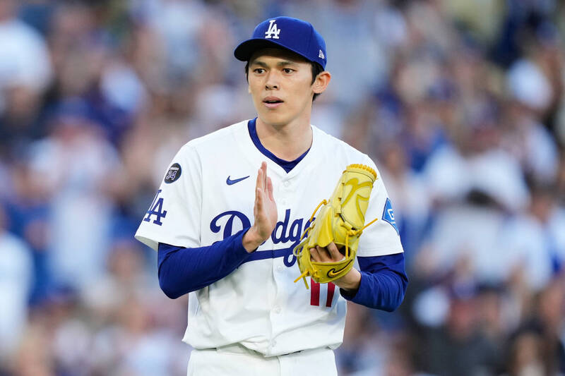 佐佐木朗希。（美聯社）