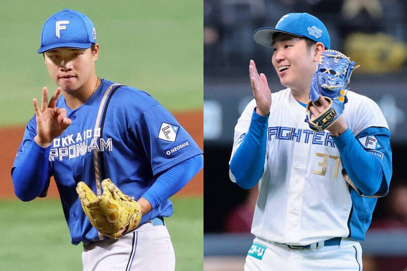 孫易磊、古林睿煬。（資料照）