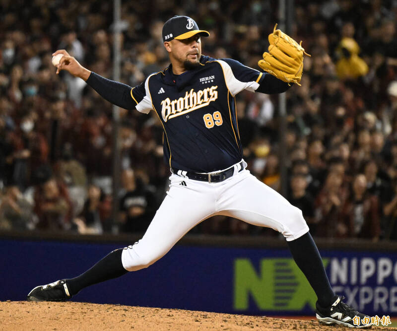 韋禮加。（記者林正堃攝）