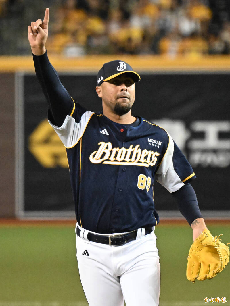 韋禮加。（記者林正堃攝）