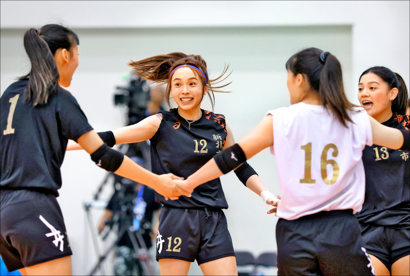 新北市女排勇奪全運會金牌。（全運會提供）