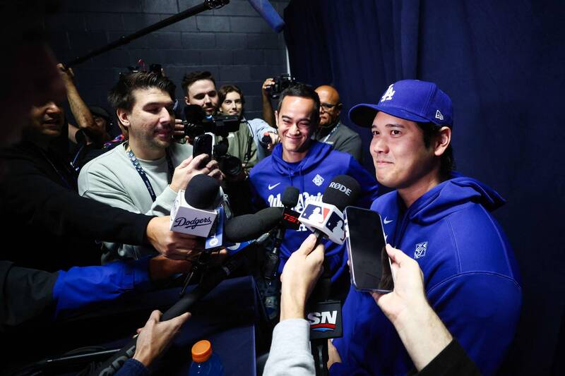 大谷翔平。（法新社）