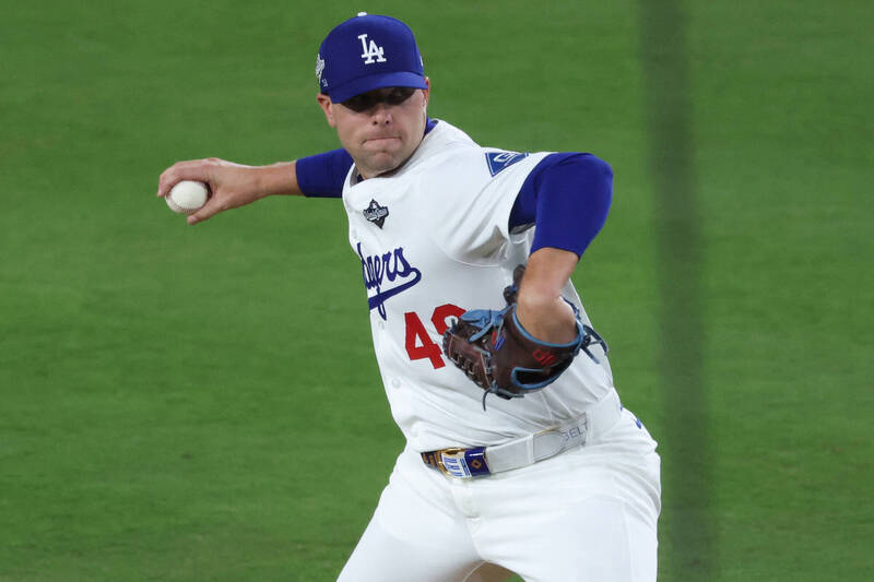 道奇37歲老將崔南。（路透）