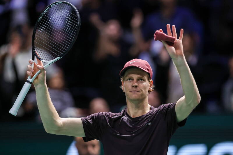 辛納。（歐新社）