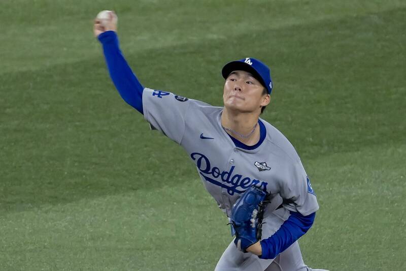 山本由伸。（歐新社）