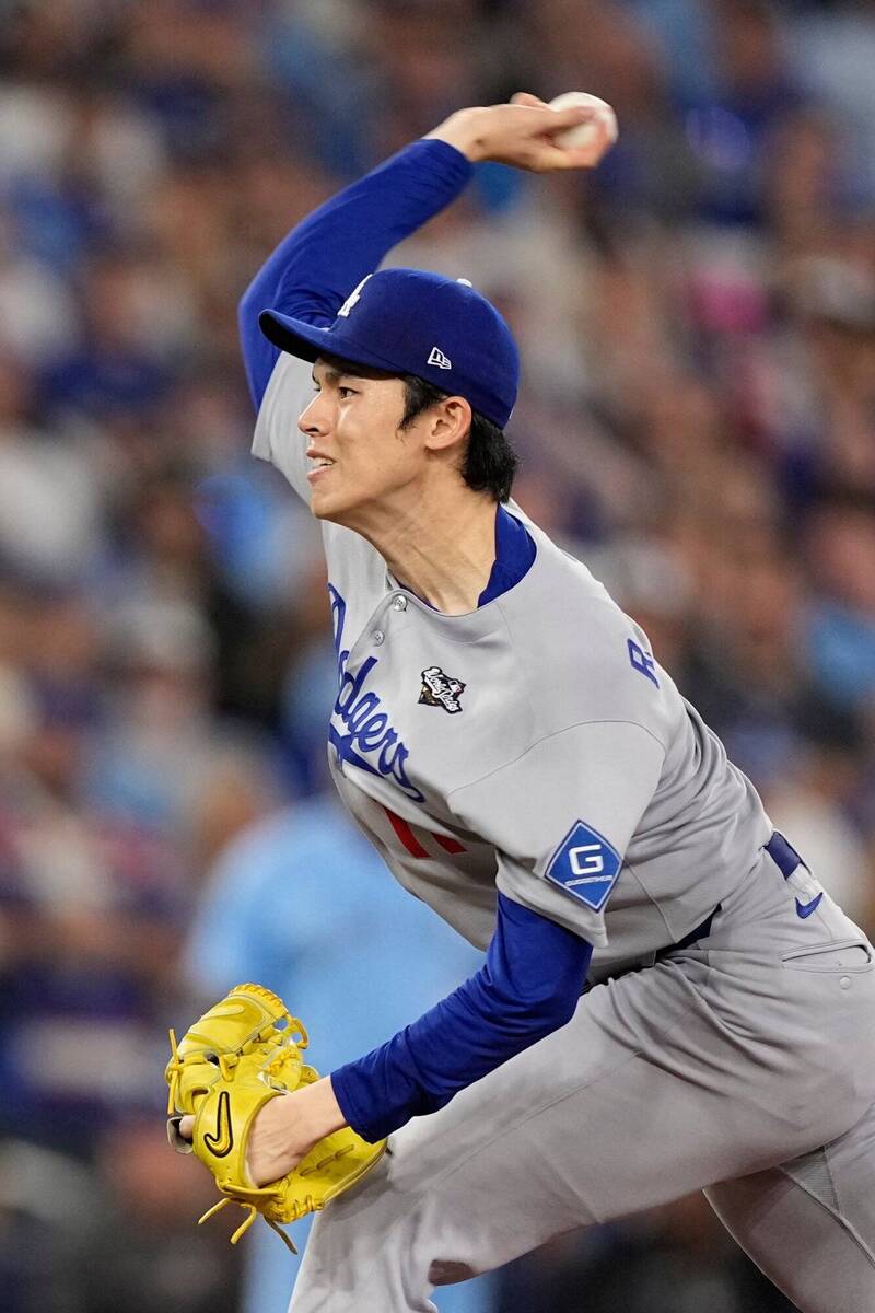 佐佐木朗希。（美聯社）