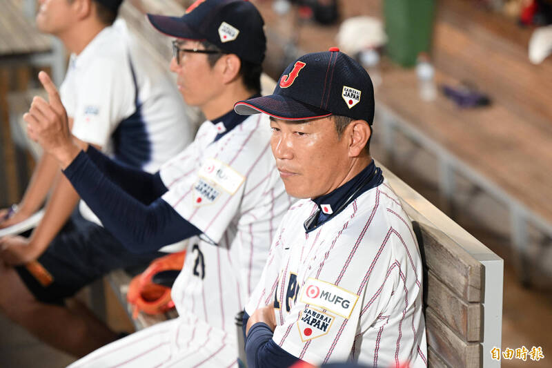 日本隊總教練井端弘和。（資料照，記者李惠洲攝）