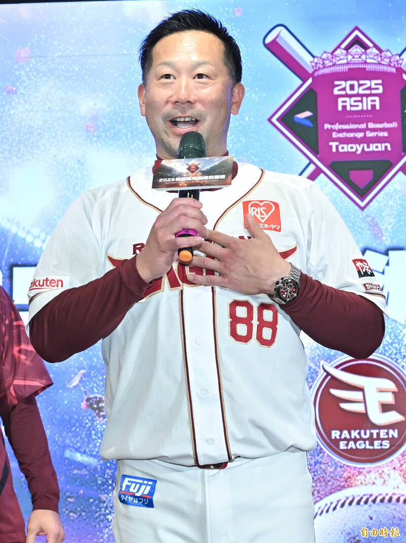 樂天金鷲監督三木肇。（資料照，記者陳志曲攝）