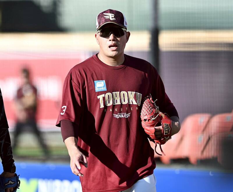 樂天金鷲宋家豪。（桃園市政府提供）