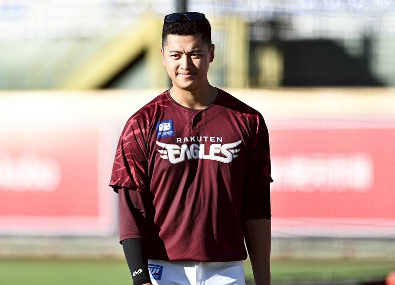 樂天金鷲蕭齊。（桃園市政府提供）