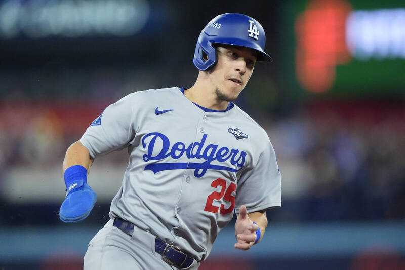 道奇韓裔工具人艾德曼。（資料照，路透）