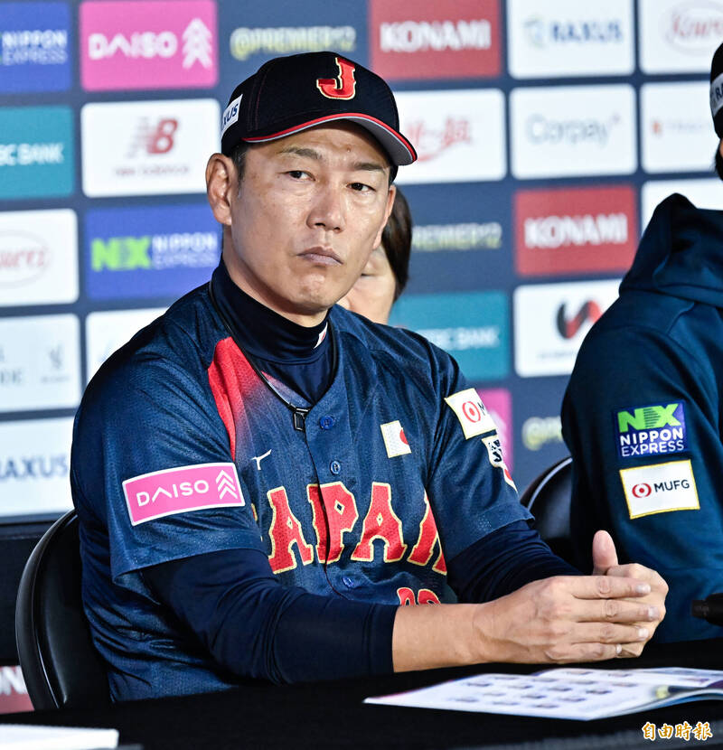 日本隊總教練井端弘和。（資料照，記者陳志曲攝）