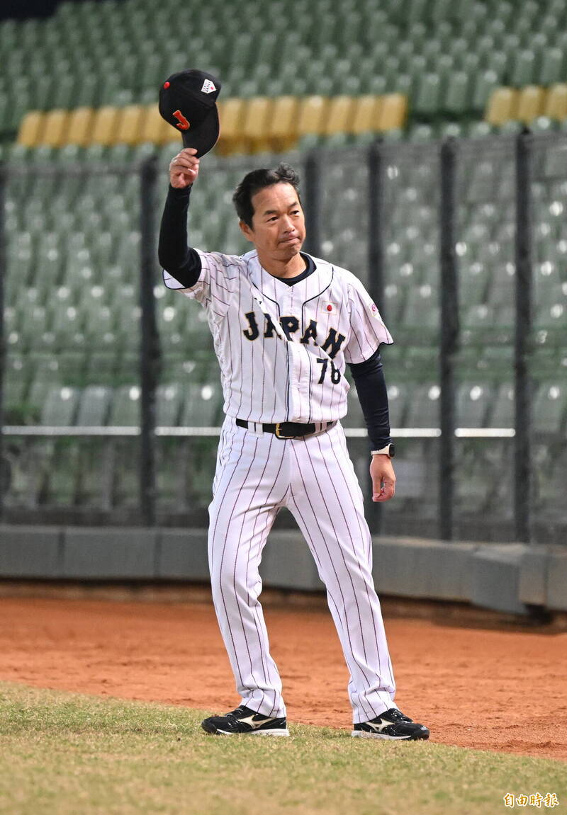 日本社會人隊總教練川口朋保。（資料照，記者廖耀東攝）